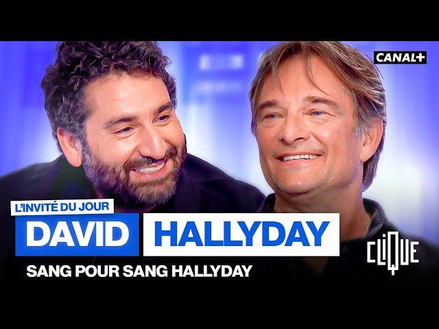 David Hallyday : "Le nom de mon père, je ne m'en suis pas vraiment affranchi" - CANAL+