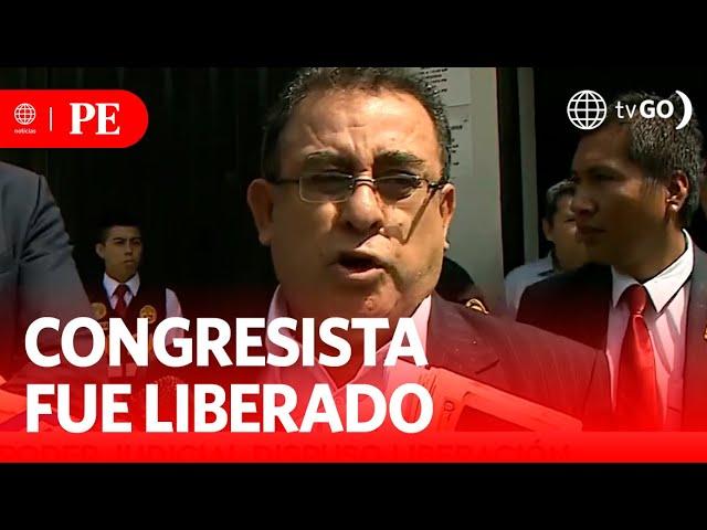 Judicial Power ordered the release of congressman Luis Picon | Primera Edicion | News Perú