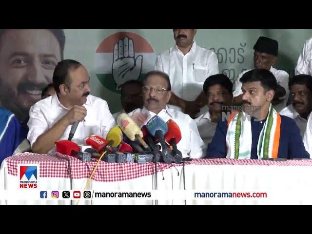 'പാലക്കാട്ടെ LDF സ്ഥാനാര്‍ഥി പിണറായിയെ പറഞ്ഞതുപോലെയൊന്നും സന്ദീപ് പറഞ്ഞിട്ടില്ല'|Congress