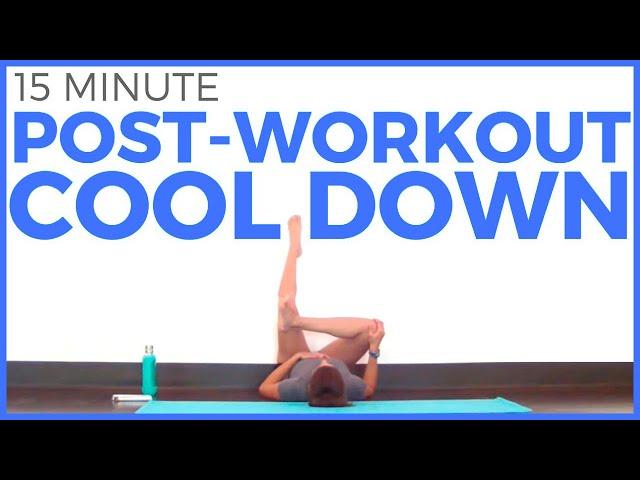15 minute POST WORKOUT Yoga Cool Down | Sarah Beth Yoga