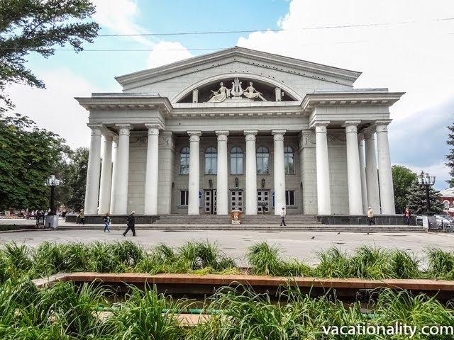 Russia Saratov. Main Square. Saratov the Jewel on Volga River. Russia 2013