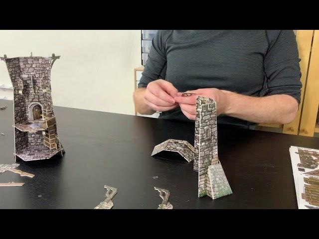Fantasy Wargames assembly - Wizard's Tower