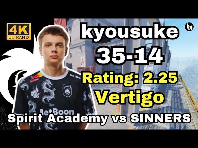 kyousuke (35-14) Rating:2.25 SA vs SINNERS (Vertigo) | CCT Season 2 Europe Series 15 #cs2 #pov