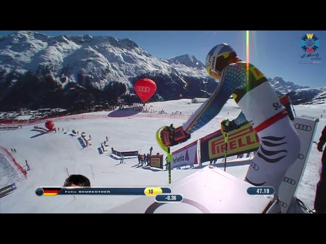 Men's Slalom Race 2 2017 FIS Alpine World Ski Championships, St. Moritz