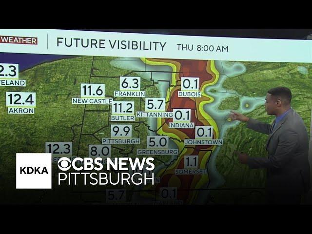 KDKA-TV Evening Forecast (12/25)