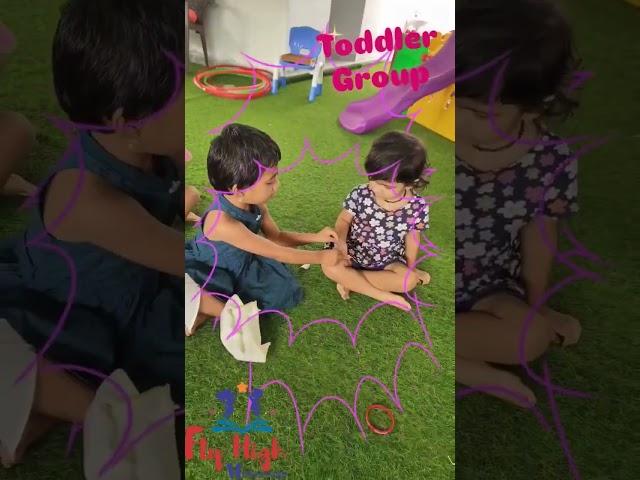 Toddler Friendship Day Celebration at fly high Montessori pre school