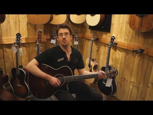 Jon Rabbets demo of Taylor Guitars at Guitar Mania v2