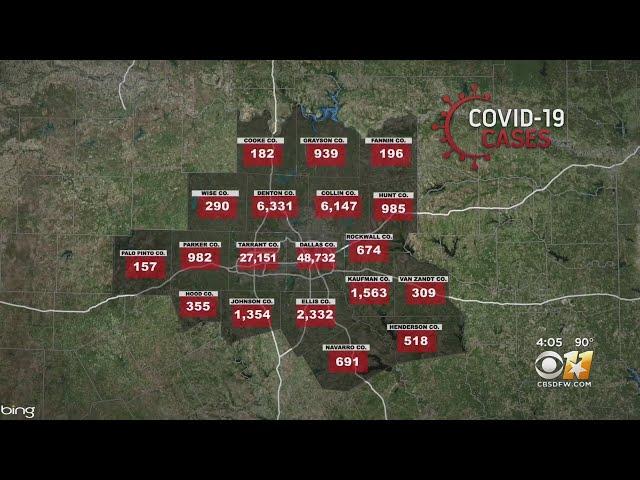 Tarrant County Health Officials Report 836 New Coronavirus Cases