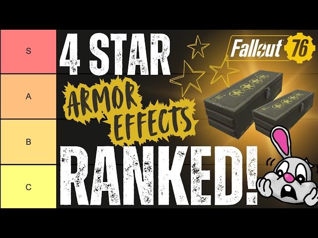 ALL 4 Star Legendary Armor & Power Armor effects RANKED - best and worst mods | Fallout 76