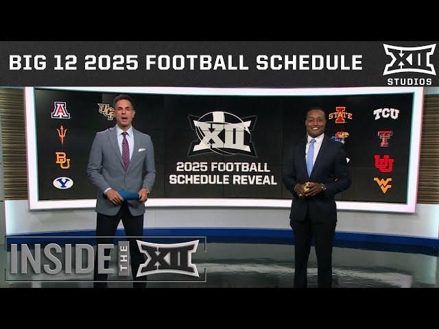 2025 Big 12 Football Schedule Reveal Show | Inside the 12