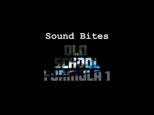 SOUND BITES - Formula One Drive-by - PRORECORDINGS