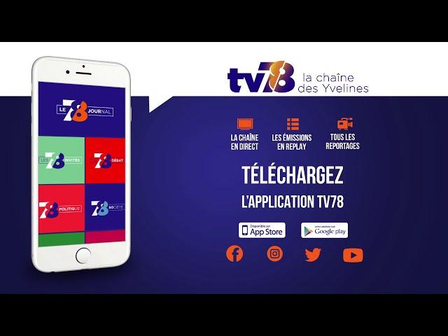 Téléchargez l'application TV78 , sur smartphones et tablettes