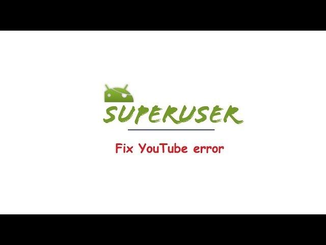 How to fix Youtube error: There was a problem while playing touch to retry