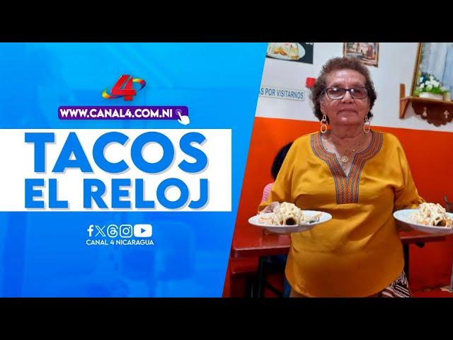 Tacos el Reloj: Un emprendimiento familiar que satisface paladares en Diriamba