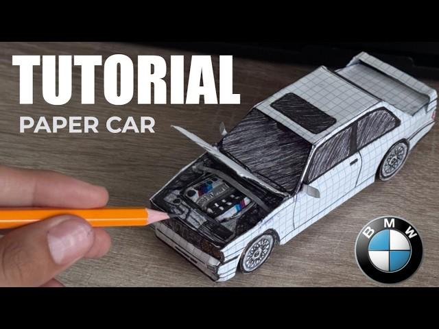 Tutorial Papercraft Inspired E30