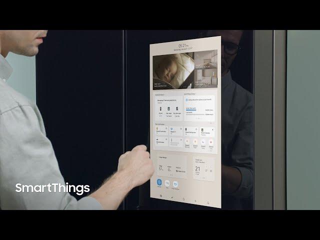 Use SmartThings with the Family HubTM on the Bespoke French Door Refrigerator | Samsung