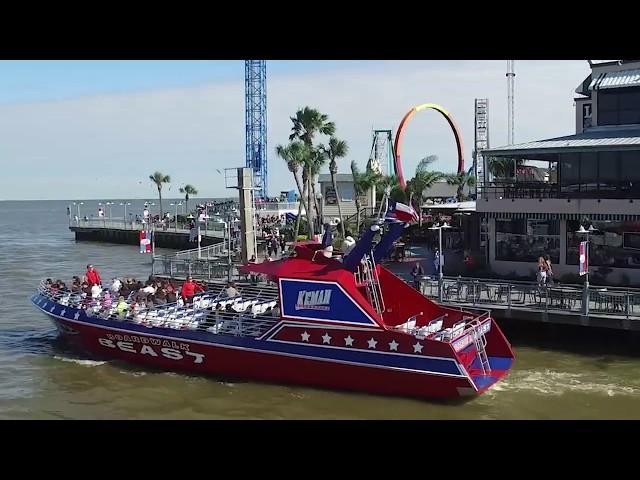 The Boardwalk Beast Speedboat Thrill Ride!