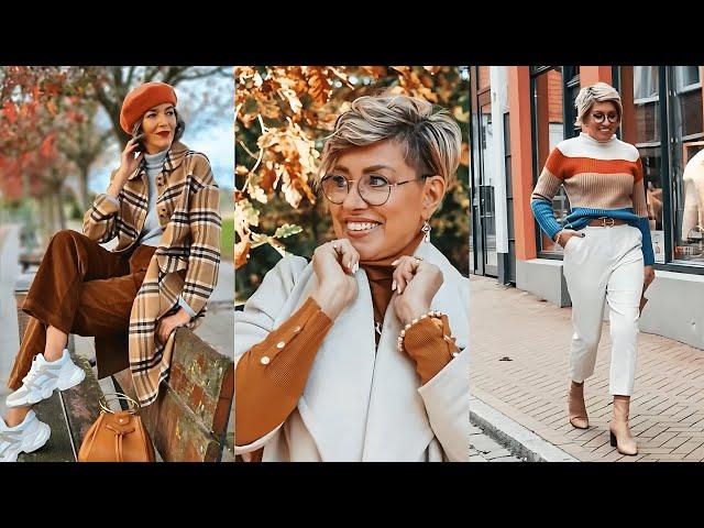 How to BE STYLISH AT 60+50+️ GERMAN CASUAL STYLE | Fall 2024|Natural Fashion for Women Over 60+ 50+