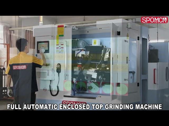 MCN H290 Full automatic T.C.T saw blades top angle grinding machine