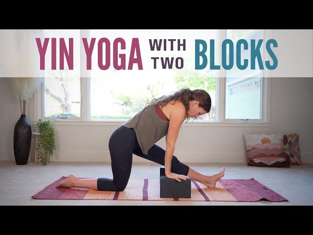 Full Body Yin With Two Blocks | Devi Daly Yoga