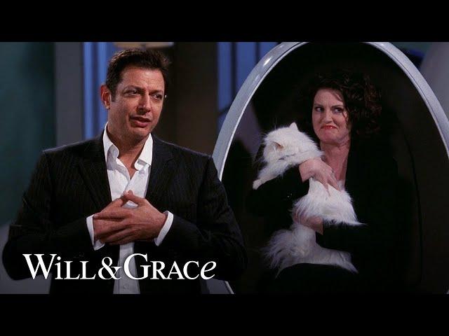 Scott Woolley wants revenge on Karen (Jeff Goldblum Guest Stars) | Will & Grace