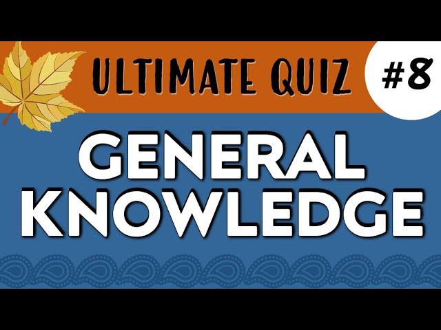 Ultimate general knowledge quiz [#8] - 20 questions - Egyptian god, ducks , cooking and more!