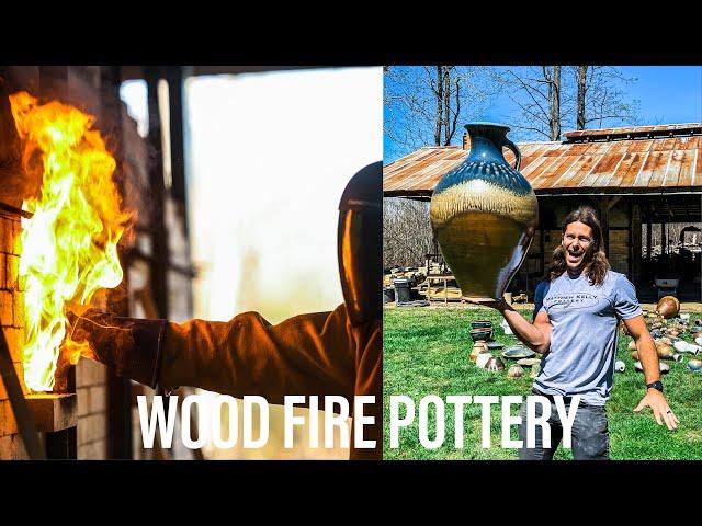 WOOD FIRE POTTERY ADVENTURE - the ENTIRE process!