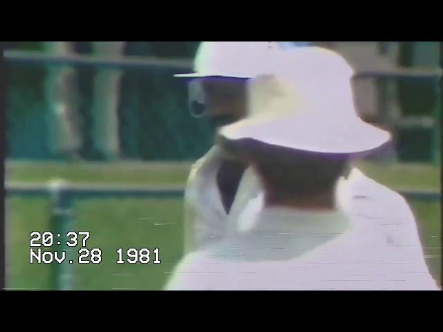 Dennis Lille Hostile Spell to Javed Miandad|Majid Khan|Nov 1981|2nd Test|Brisbane|GABBA|Pakistan|Aus