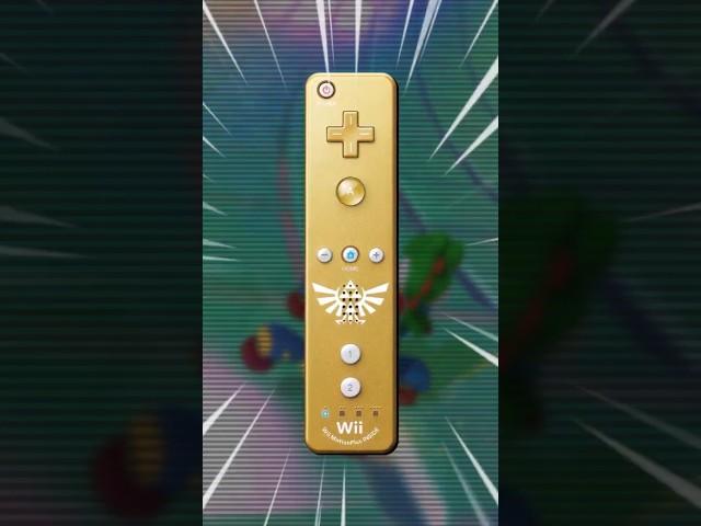 The GOLD Legend of Zelda Wii Remote #wii #zelda #nintendo