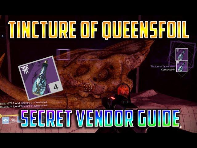 How to Get Tincture of Queensfoil EASY || How to become Ascendant || Destiny 2 Reference Guide