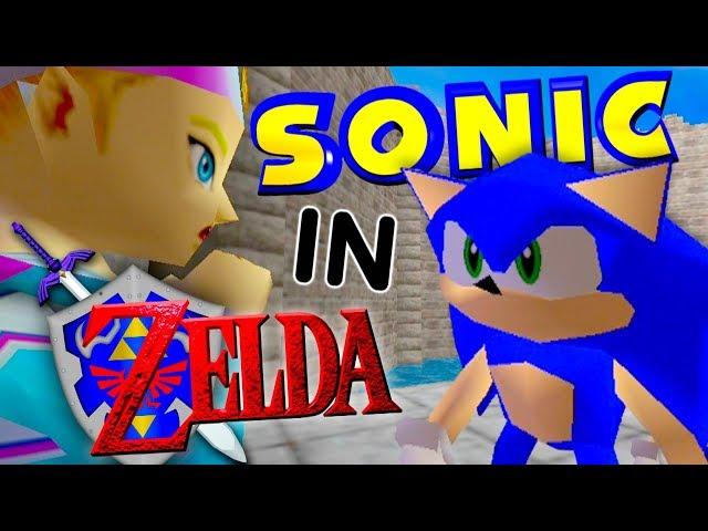 Sonic in Ocarina of Time