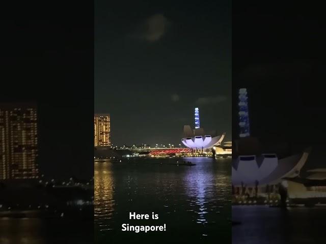 Here is Singapore :) 싱가포르 야경.