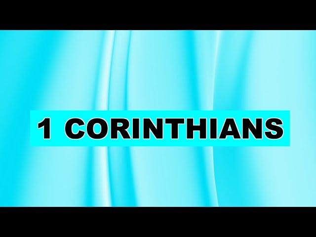 1 Corinthians (The Book of 1 Corinthians Visual Bible) CEV | Bible Movie