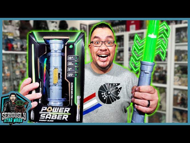 Hasbro REFUSED To Make THIS LIGHTSABER! | GOLIATH POWER SABER Review!