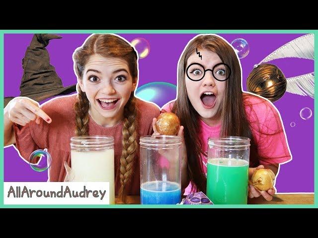 Mystery Harry Potter Surprise Bath Bomb Challenge / AllAroundAudrey