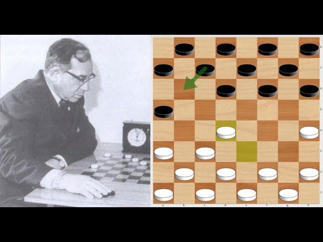 How to win at draughts? Victory after the second move.