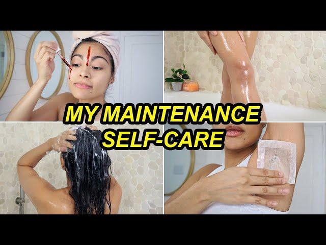 My Self-Care Beauty Maintenance Routine | Hair Care, Face Peeling, Shower Routine + MORE