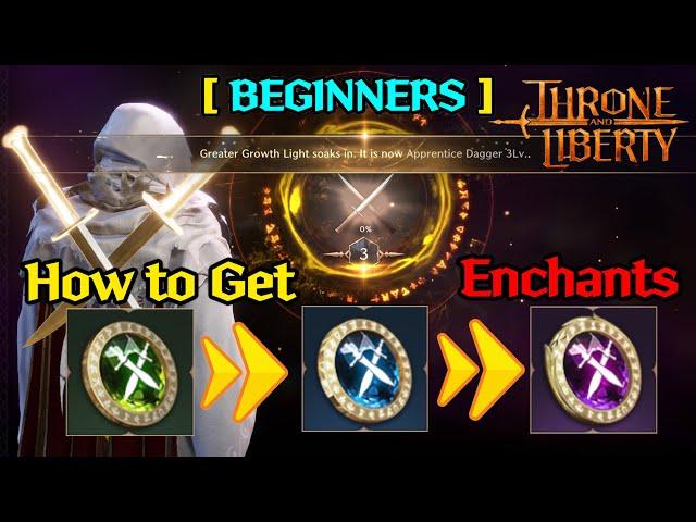 Easy ways to get Enchant for your gear in Throne and Liberty Global NA/EU [BEGGINERS Guide]