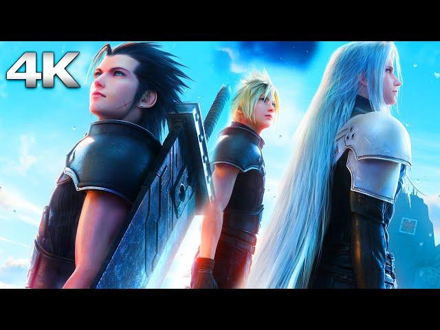 CRISIS CORE REMASTERED - FINAL FANTASY 7 REUNION All Cutscenes (Full Game Movie) 4K 60FPS Ultra HD