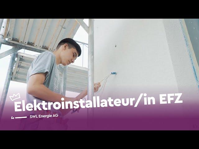 Elektroinstallateur/in EFZ - ein spannender Lehrberuf! | Lehrstellenvideo | Yousty