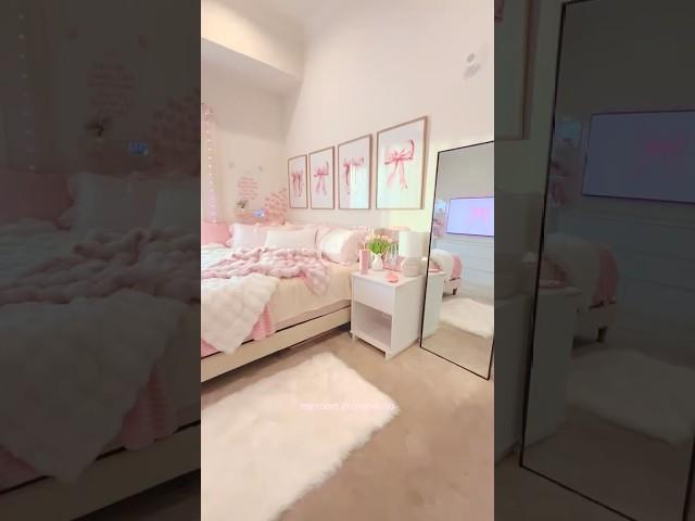 Pretty Pink Room Tour  | My Updated Decor Room Transformation  #aestheticroom #MyRoomTour #myroom