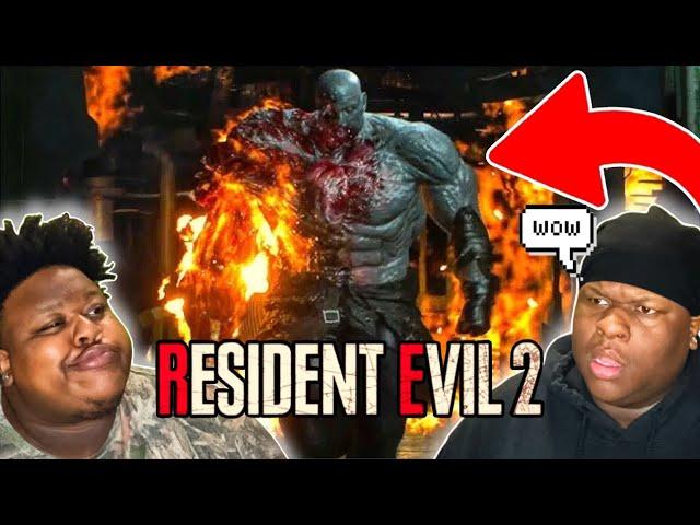 We Finally Beat Resident Evil 2 (Mr. X Got Abs?!)