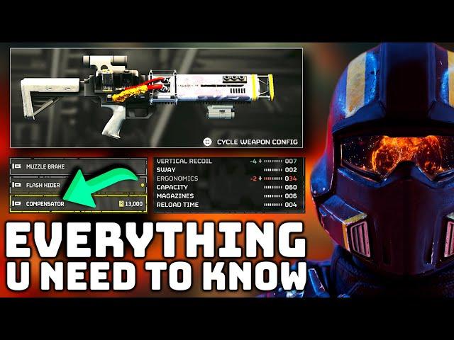 WEAPON CUSTOMIZATION - EVERYTHING U NEED TO KNOW, BEST UPGRADES & WEAPONS, HELLDIVERS 2 WEAPON GUIDE