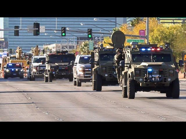 Major Multiple Agency Police & FBI Response To Active Shooter/Mass Shooting At UNLV *170+ Units*