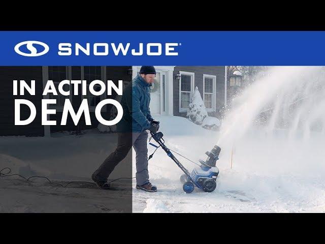 SJ615E - Snow Joe 15-Inch 11-Amp Electric Snow Blower - Live Demo