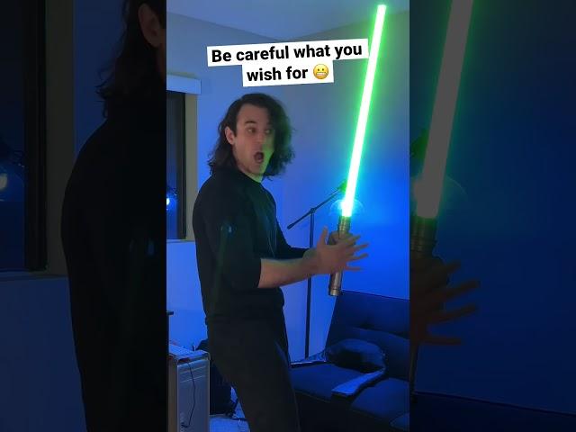 Lightsabers are tight!