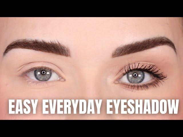 Soft & Easy Everyday Eyeshadow Look | Beginner-Friendly Tutorial