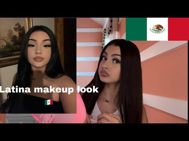 Latina makeup tutorial  (first video) ️