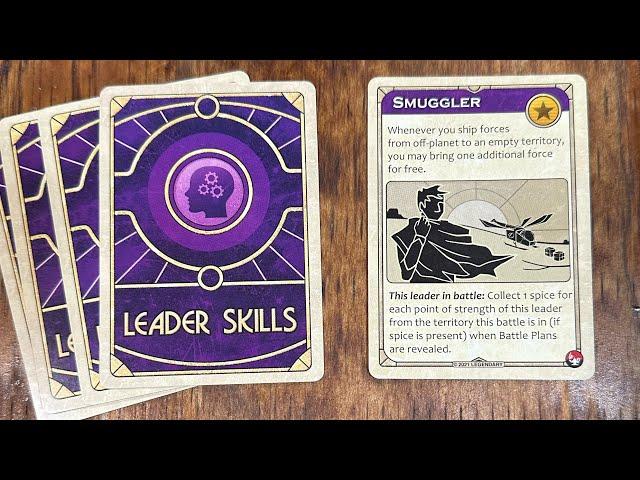 Smuggler Leader Skill in Dune