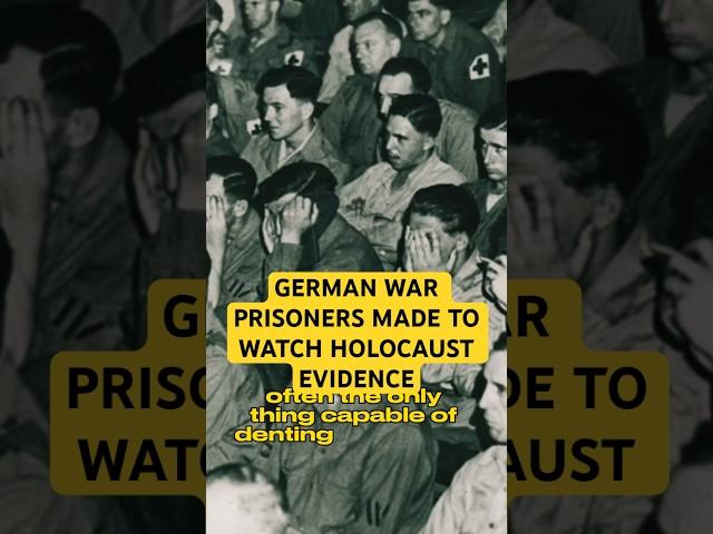 German war prisoners forced to watch their CRIMES #history #war #ww2